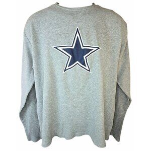 Dallas Cowboys NFL Team Apparel Nike Gray Long Sleeve T-Shirt Large